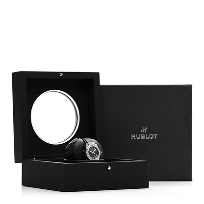 Hublot Stainless Steel Rubber Diamond Bezel 33mm Big Bang One Click Automatic Watch Black 485.SX.1270.RX 5 of 5