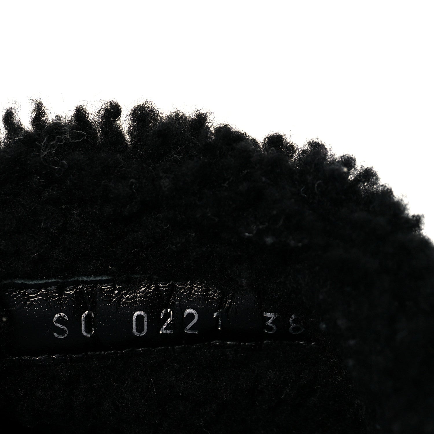 Louis Vuitton Shearling Monogram Giant Paseo Flat Comfort Mule 38 Black 8 of 8