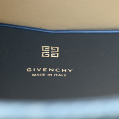 Givenchy Denim Shark Lock Bucket Bag Medium Blue 6 of 10