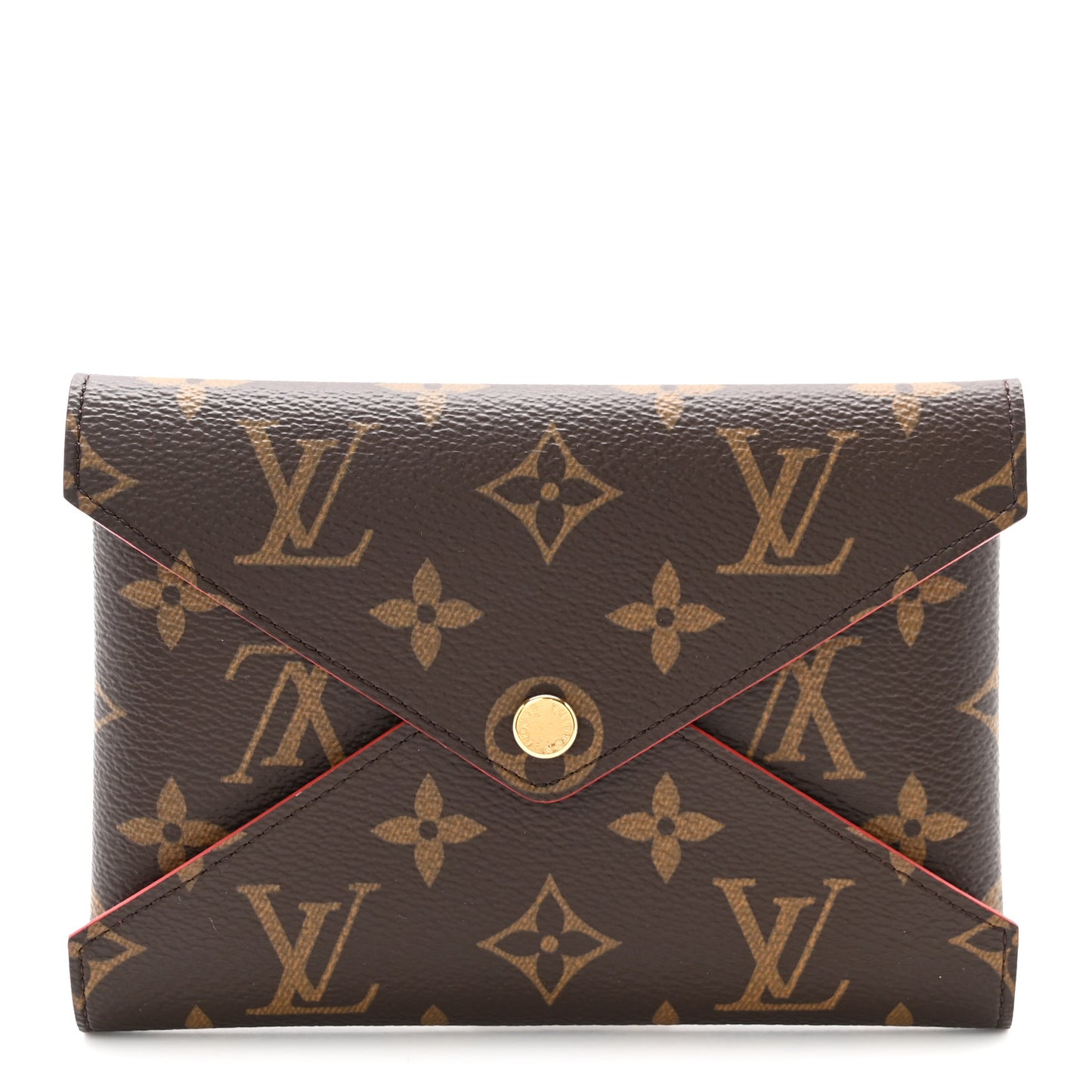 Monogram Medium Kirigami Pochette Insert Coquelicot