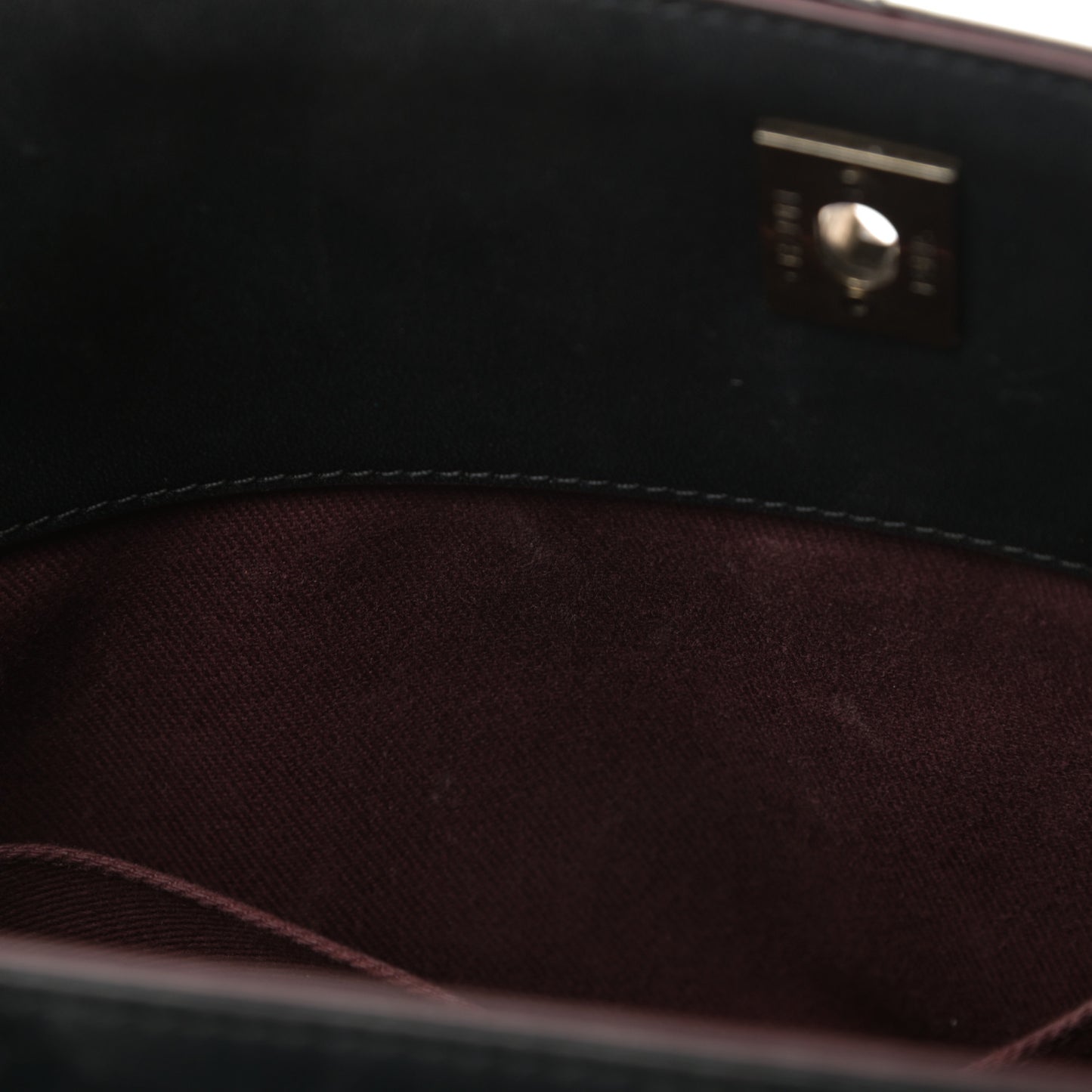 Calfskin Quilted Large Shopping Tote Black