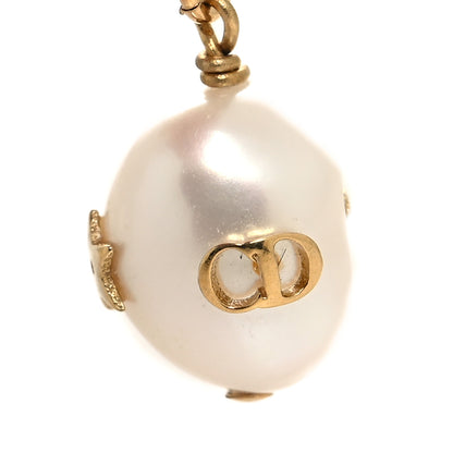 Christian Dior Fresh Water Pearl Metal Perles De Desir Charm Bracelet Gold 5 of 5