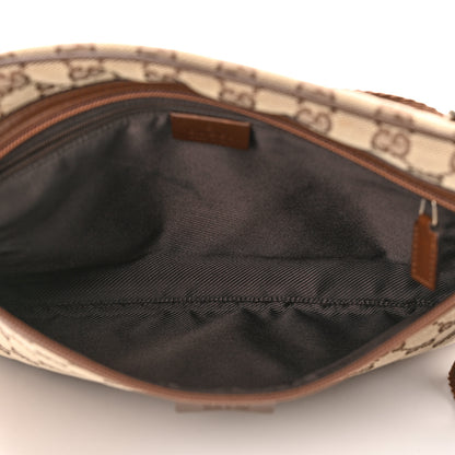Gucci Monogram Flat Messenger Bag Dark Brown 5 of 11