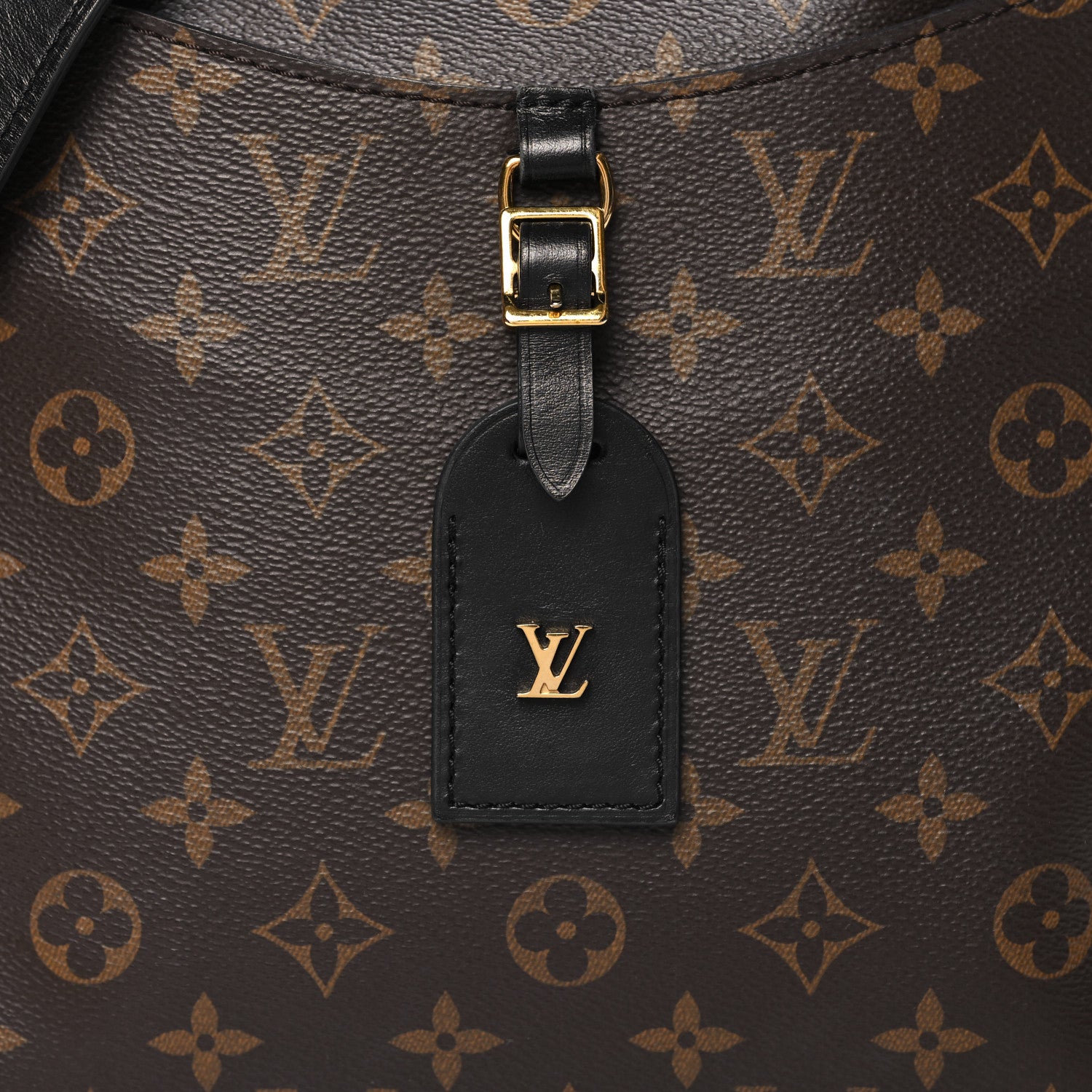 Louis Vuitton Monogram Odeon MM Black 7 of 10
