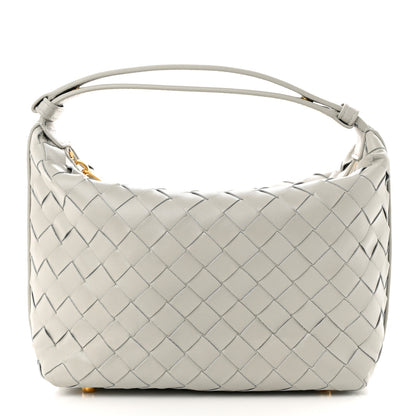 Bottega Veneta Calfskin Nappa Intrecciato Mini Wallace Agate Grey 1 of 10