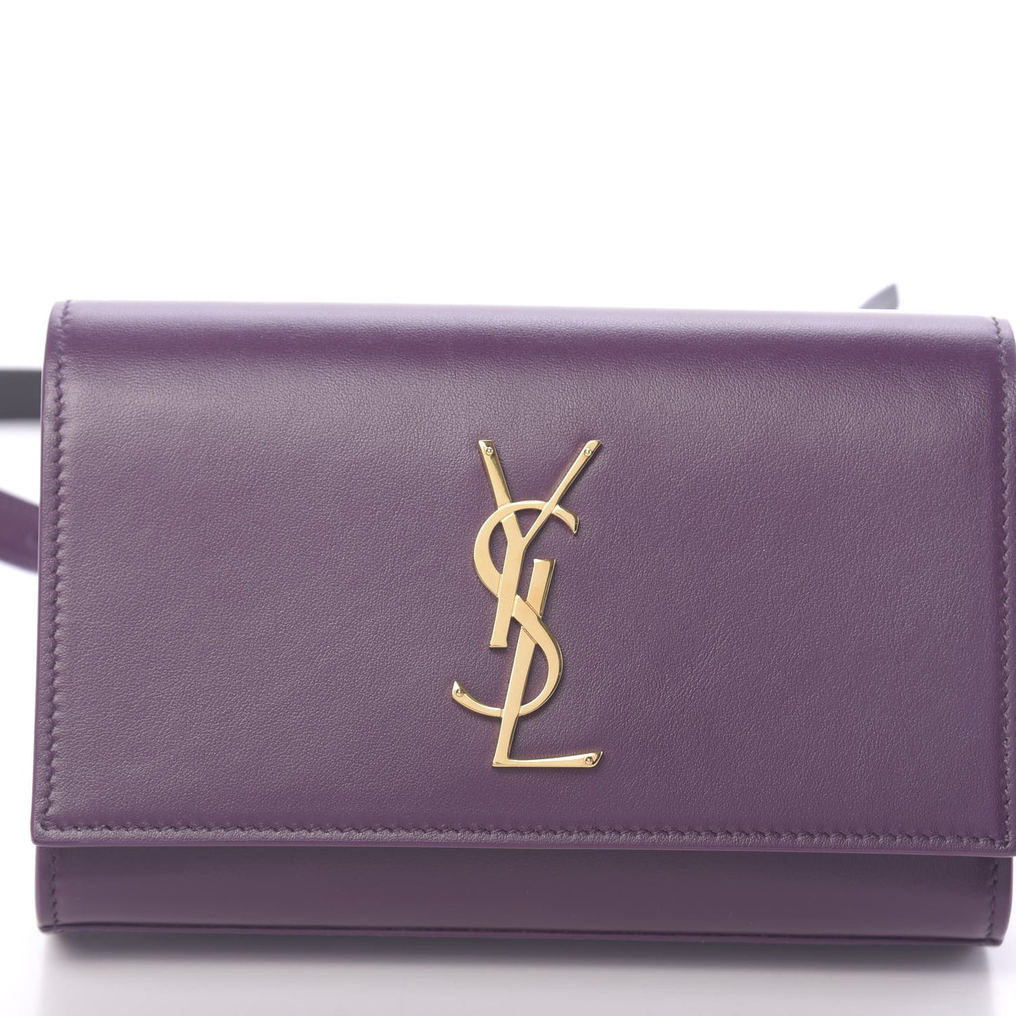 Smooth Calfskin Monogram Kate Belt Bag Purple