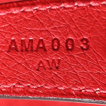 Hermes Ostrich Verso Lindy 30 Rouge De Coeur Rouge Piment 7 of 12