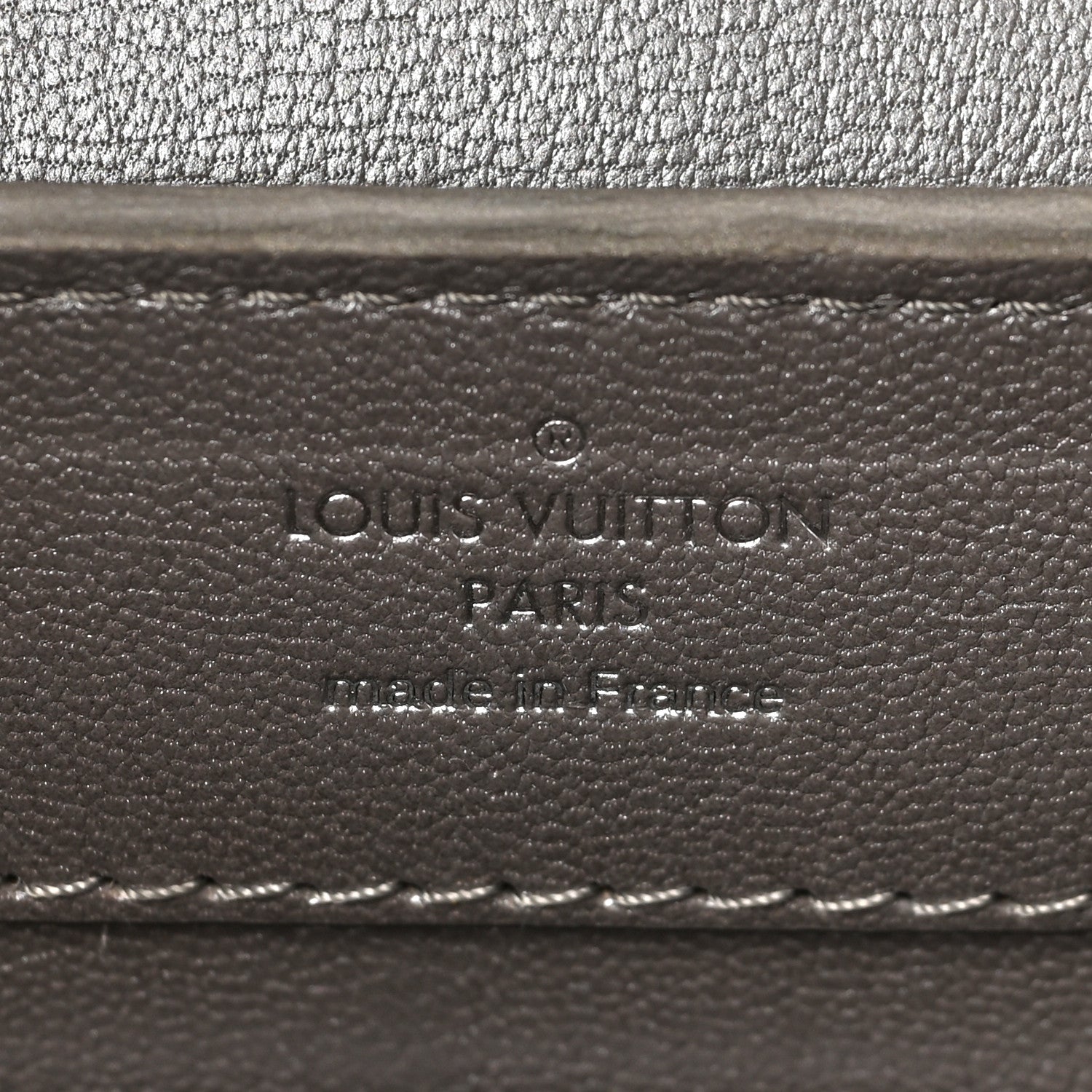 Louis Vuitton Lizard Mini Capucines Argento 6 of 9