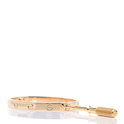Cartier 18K Yellow Gold LOVE Bracelet 17 6 of 7