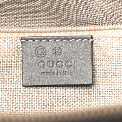 Gucci Soft Microguccissima Small Zippered Satchel Loess 6 of 12