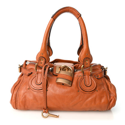 Chloe Calfskin Medium Paddington Satchel Ecureil Brown 1 of 12