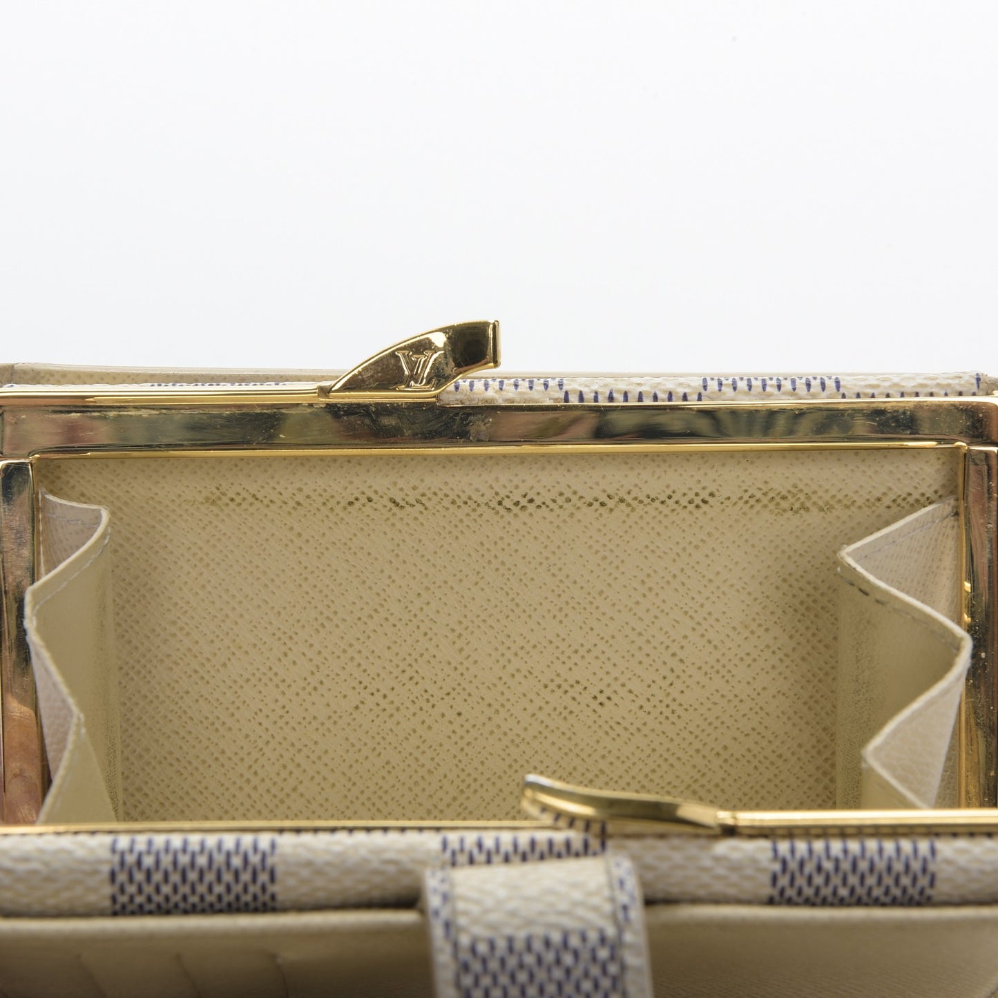 Damier Azur French Purse Wallet
