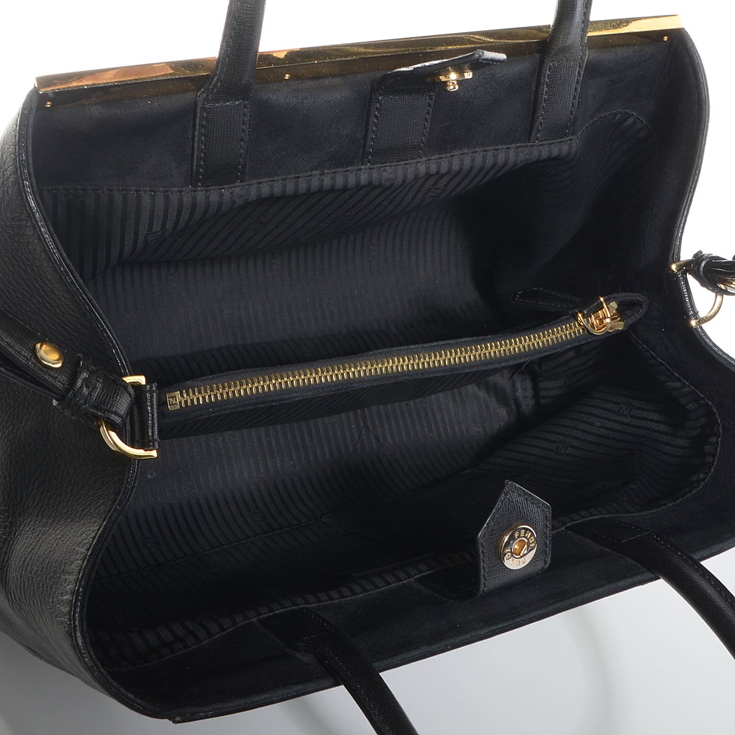 Vitello Elite Medium 2Jours Tote Black