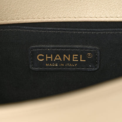Chanel Metallic Lambskin Small Scaled Boy Flap Gold 6 of 12