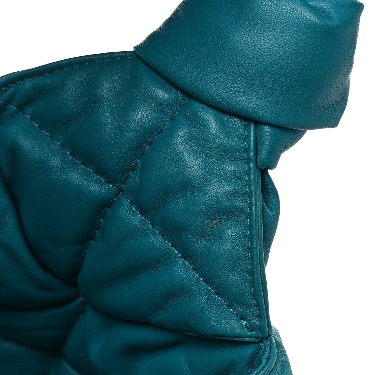 Lambskin Padded Lock Tote Blaster