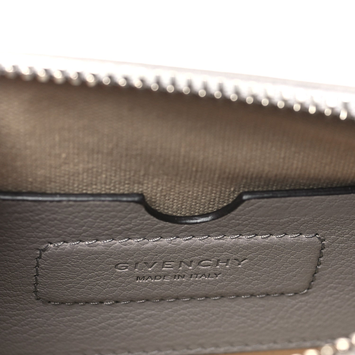 Givenchy Sugar Goatskin Nano Antigona Pearl Grey 6 of 8