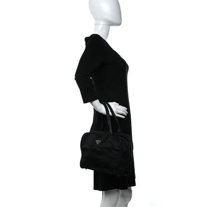 Prada Nylon Vela Tote Black 2 of 12