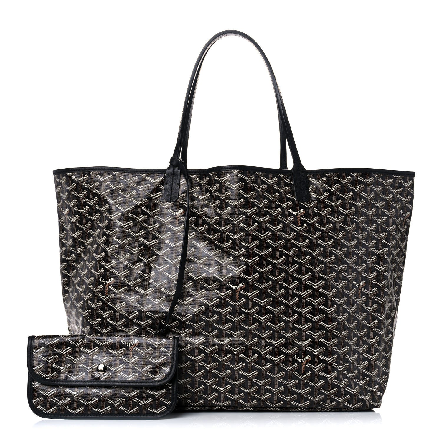 Goyard Goyardine Saint Louis GM Black 2 of 7