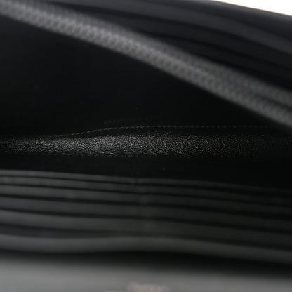 Saint Laurent Grain De Poudre Monogram Chain Wallet Black Confetti 5 of 11