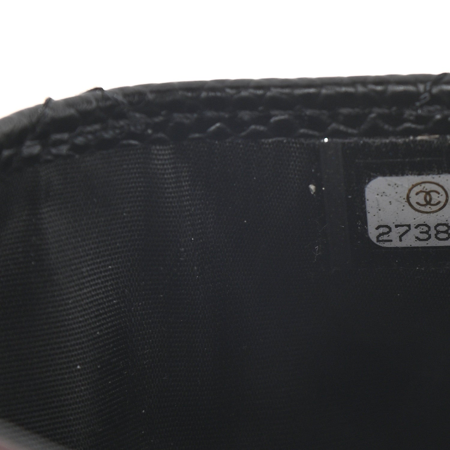 Chanel Caviar Quilted Card Holder Black 8 of 8