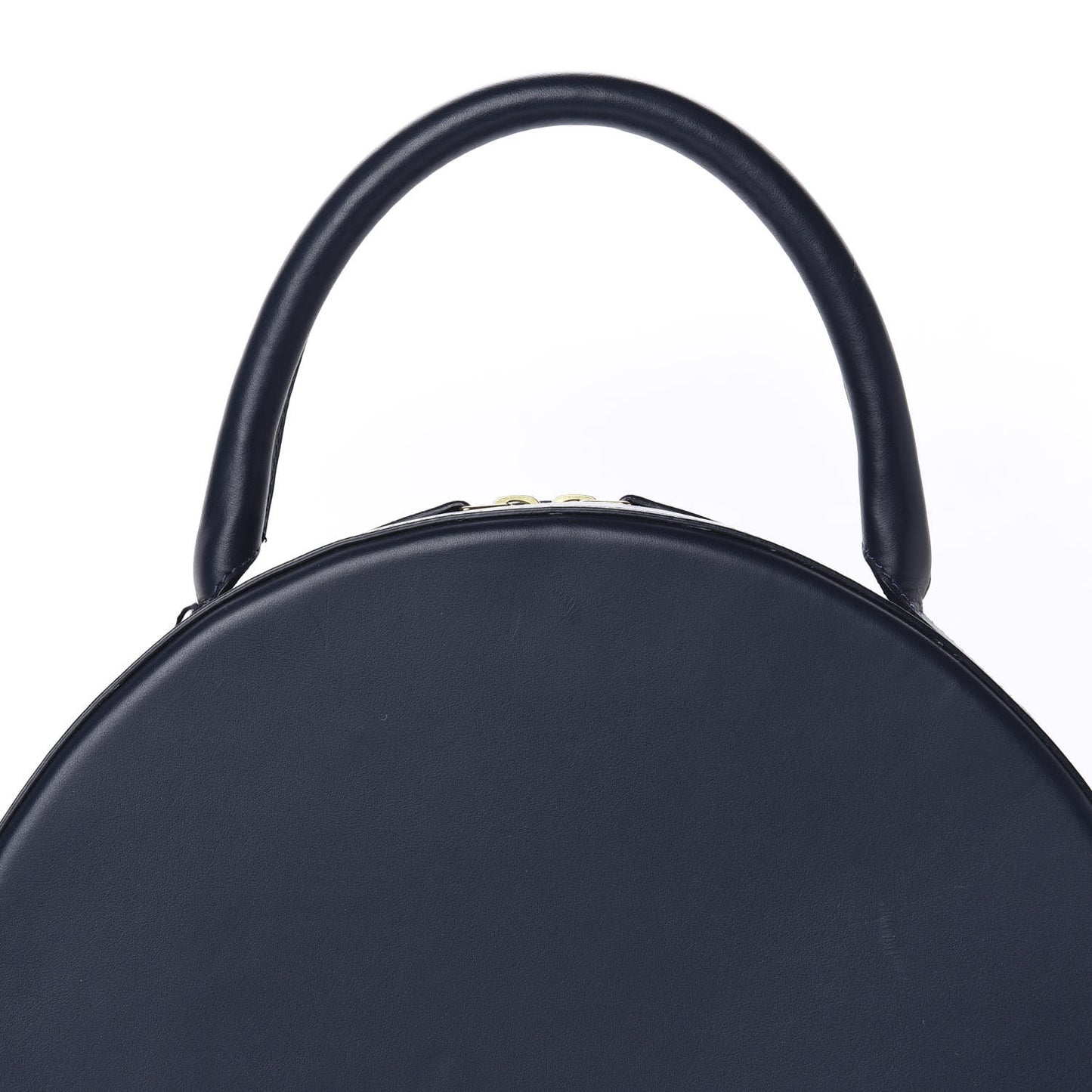 Calfskin Circle Bag Navy