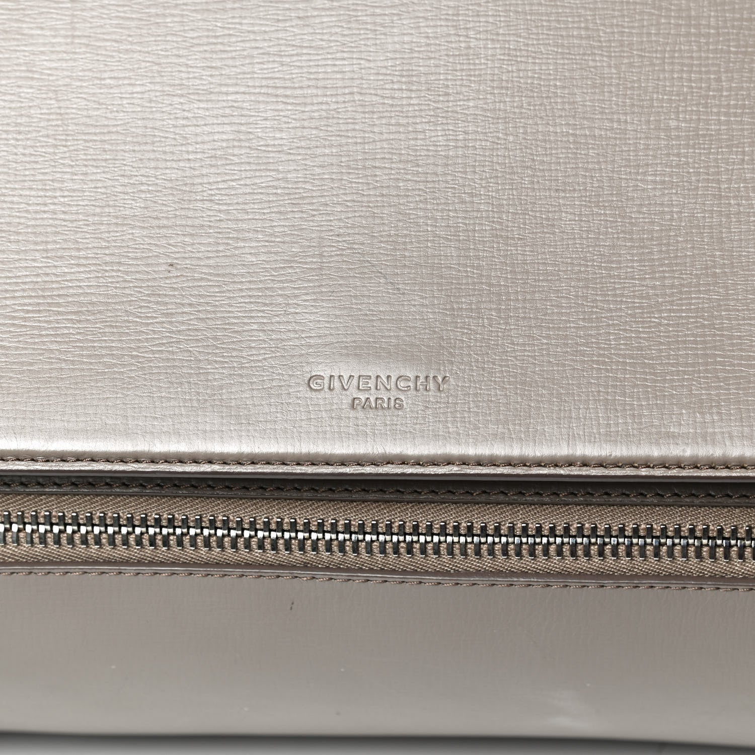 Givenchy Textured Calfskin Medium Pandora Box Crossbody Bag Taupe 6 of 14