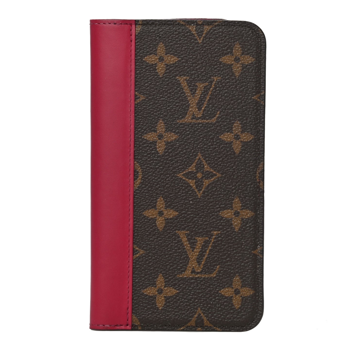 Monogram iPhone 12 Pro Folio Case Fuchsia