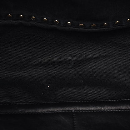 Valentino Garavani Vitello Medium Rockstud Tote Black 10 of 11