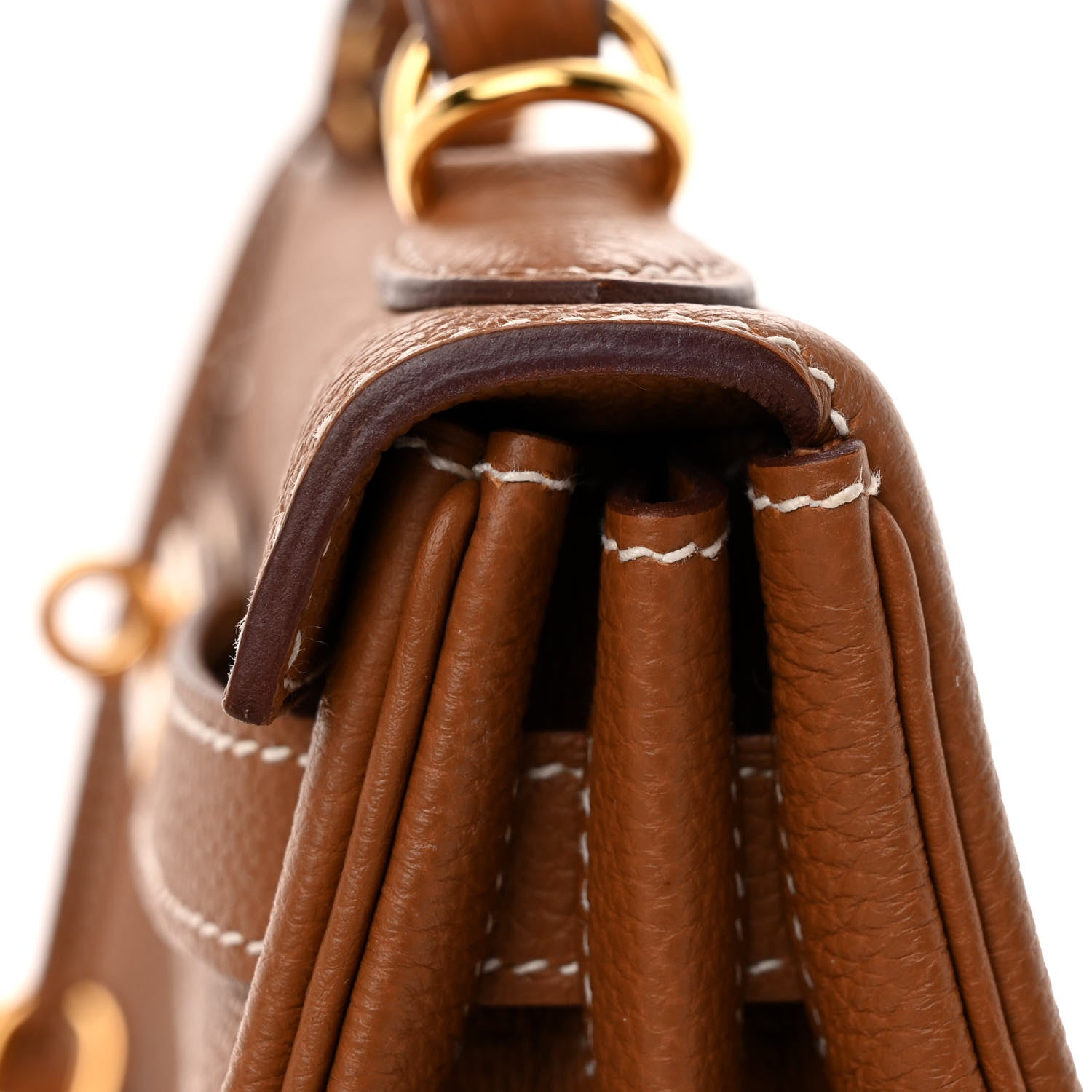Hermes Togo Kelly Retourne 28 Gold 11 of 12