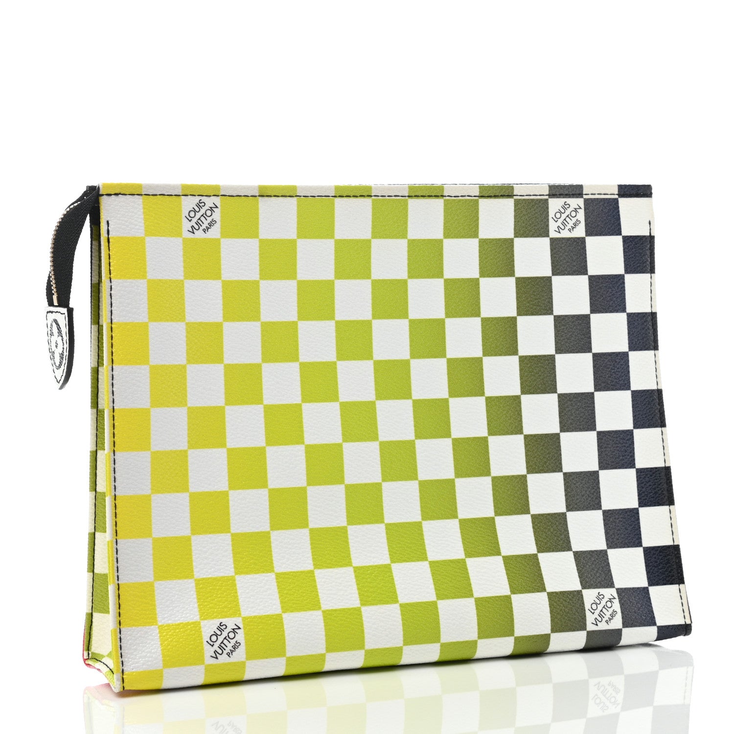 Louis Vuitton Damier Race Toiletry Pouch 26 Black Rose 3 of 7