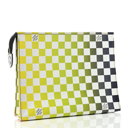 Louis Vuitton Damier Race Toiletry Pouch 26 Black Rose 3 of 7