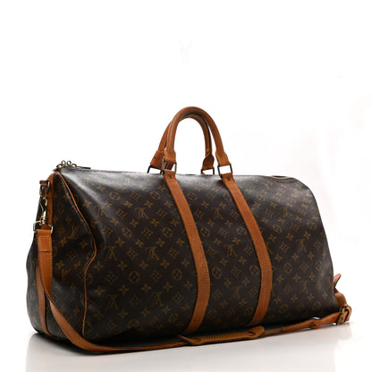Louis Vuitton Monogram Keepall Bandouliere 55 3 of 23