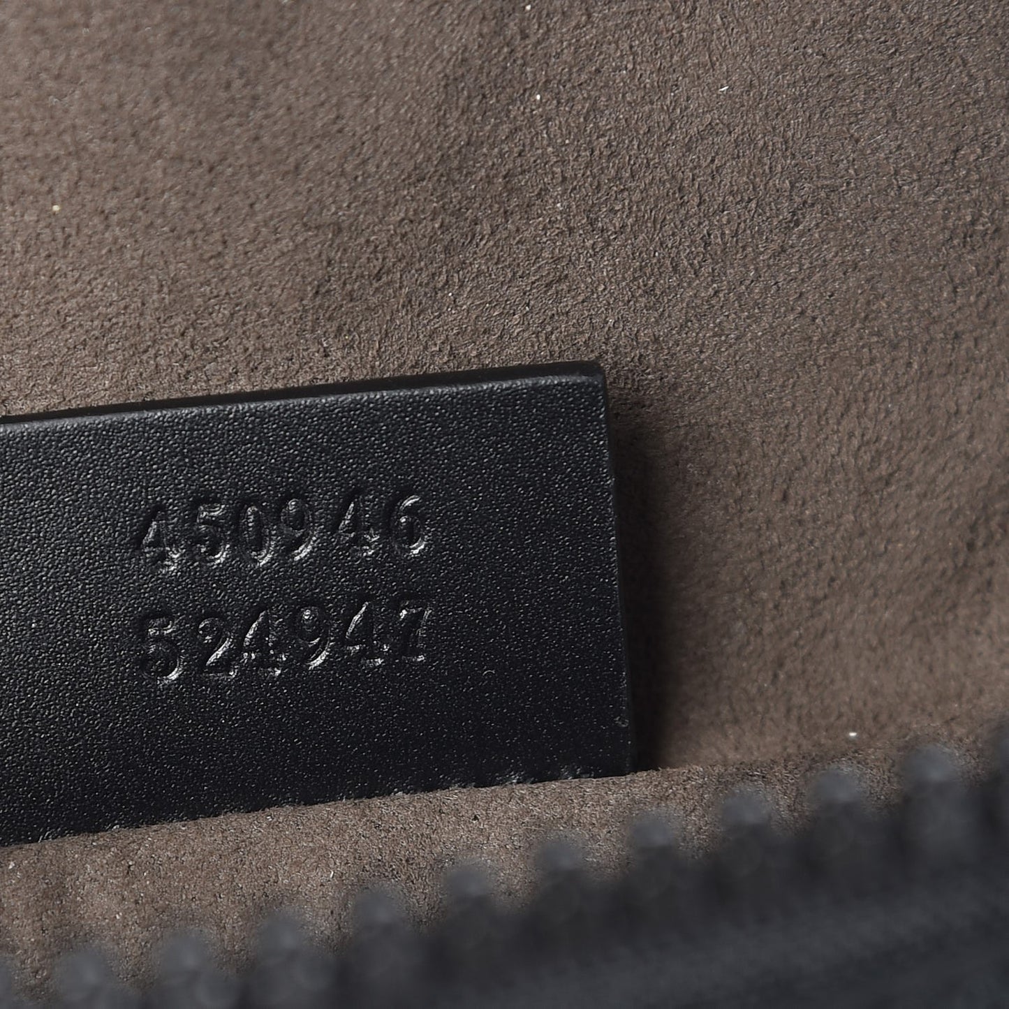 GG Supreme Monogram Belt Bag Black