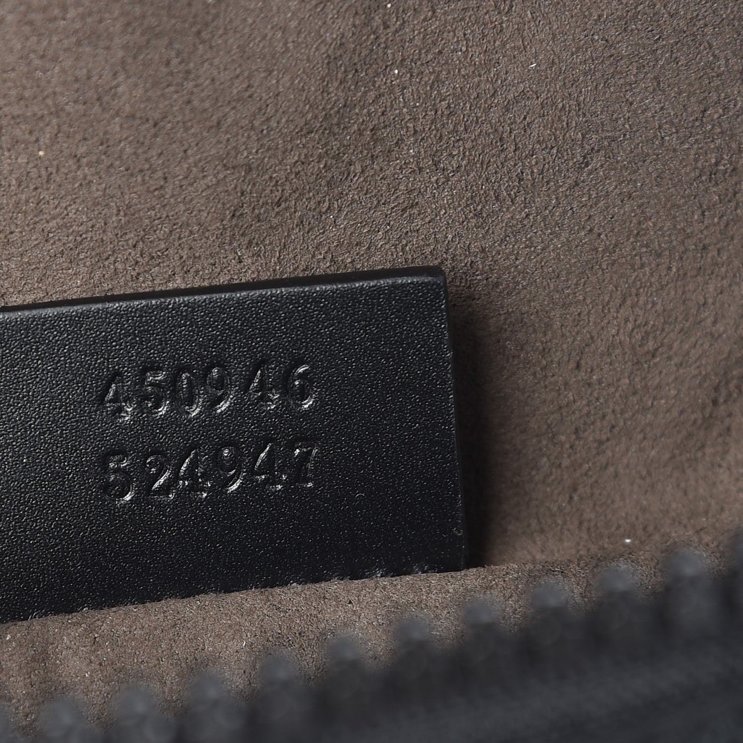 Gucci GG Supreme Monogram Belt Bag Black 7 of 7