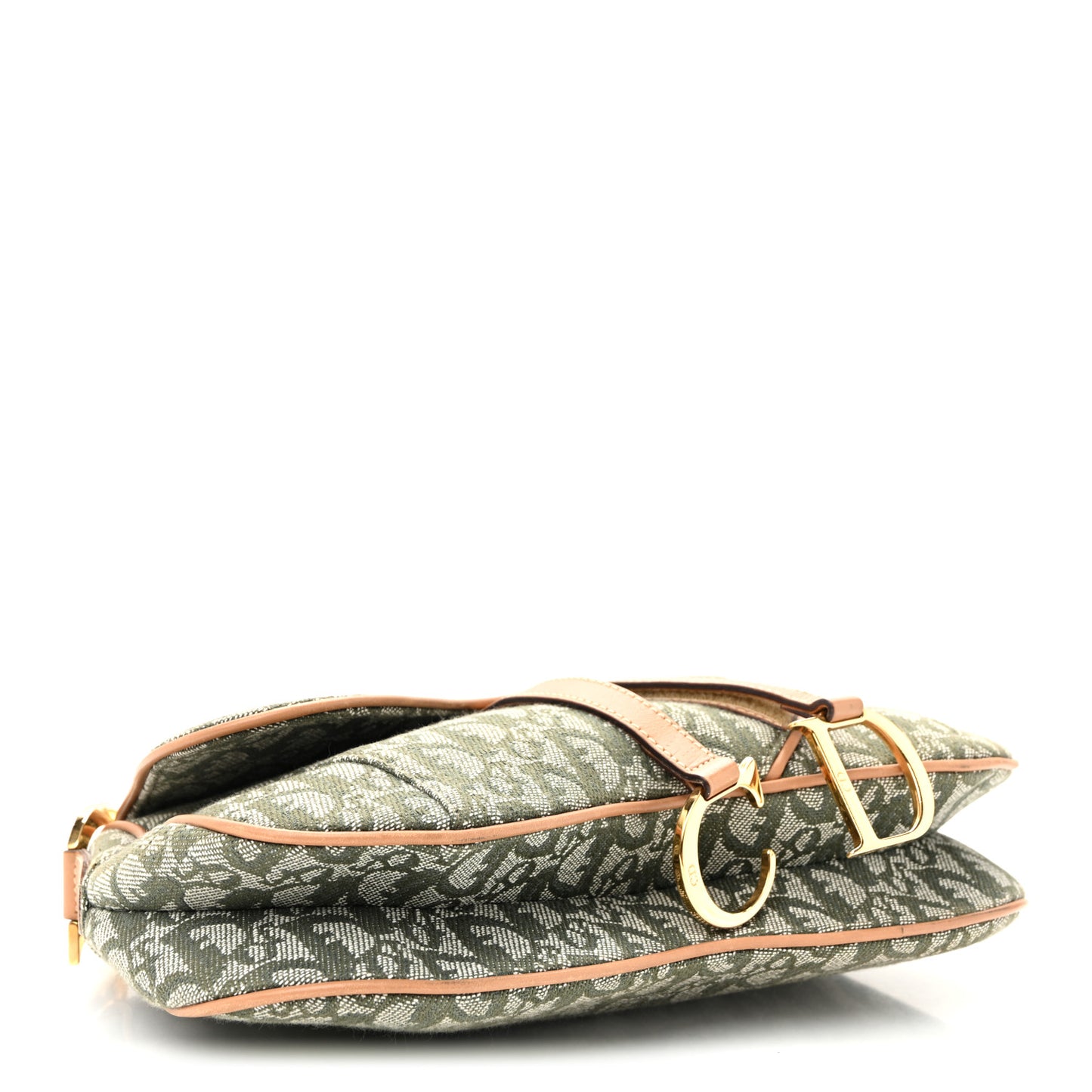 Monogram Double Saddle Bag Green