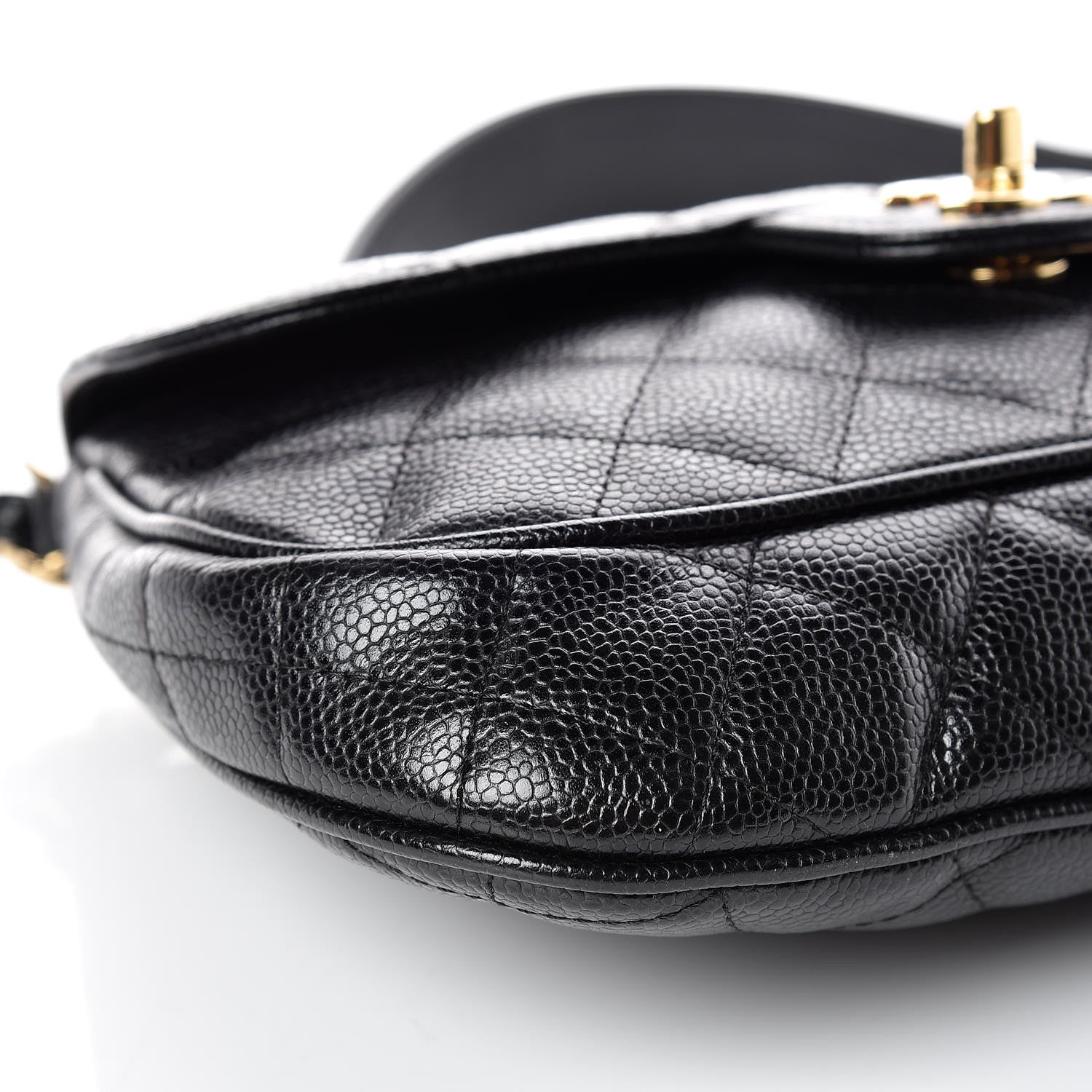 Chanel Caviar Quilted Flap Shoulder Bag Black 5 of 14