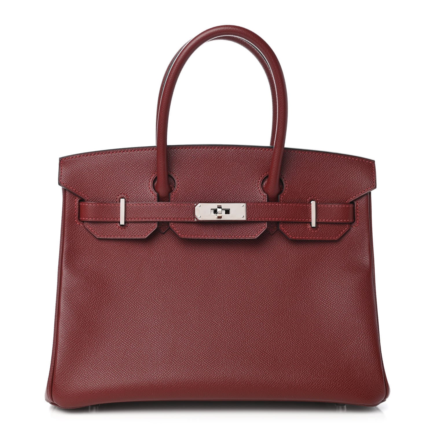 Hermes Epsom Birkin 30 Rouge H 1 of 10
