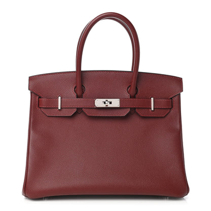 Hermes Epsom Birkin 30 Rouge H 1 of 10