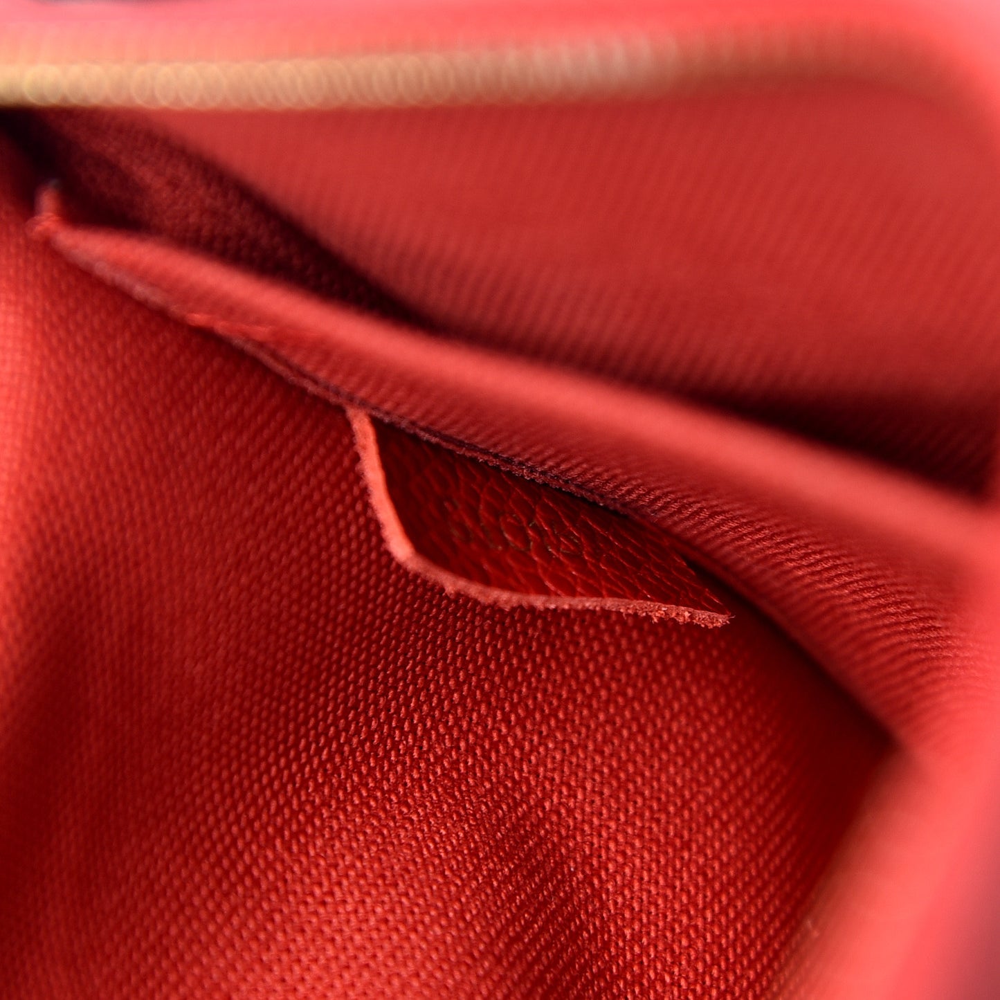 Monogram Pallas Clutch Cherry