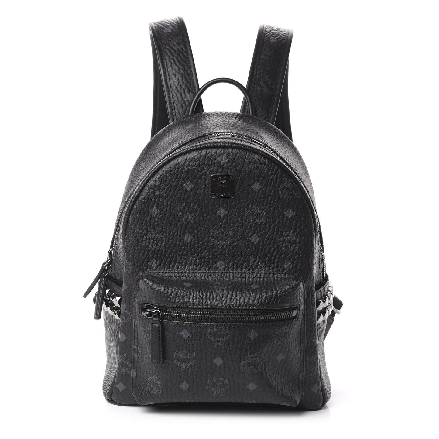 Visetos Small Side Stud Stark Backpack Black