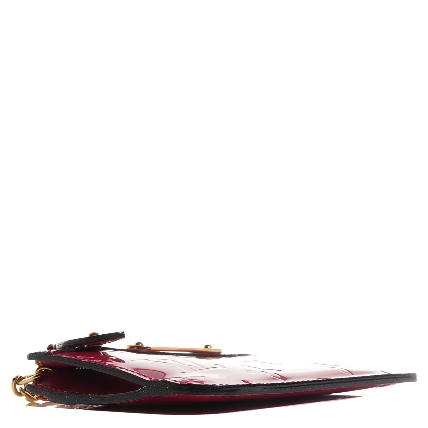 Louis Vuitton Vernis Key Pouch Rose Indien 4 of 8