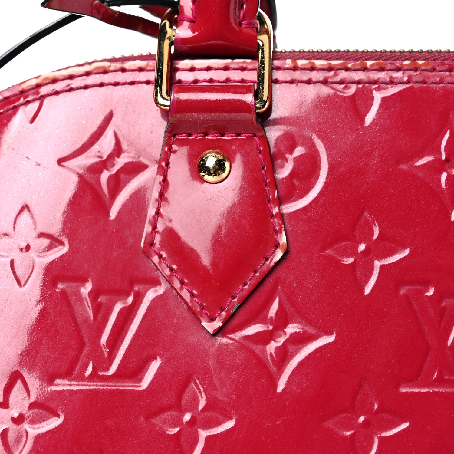 Louis Vuitton Vernis Alma PM Rose Indien 27 of 32