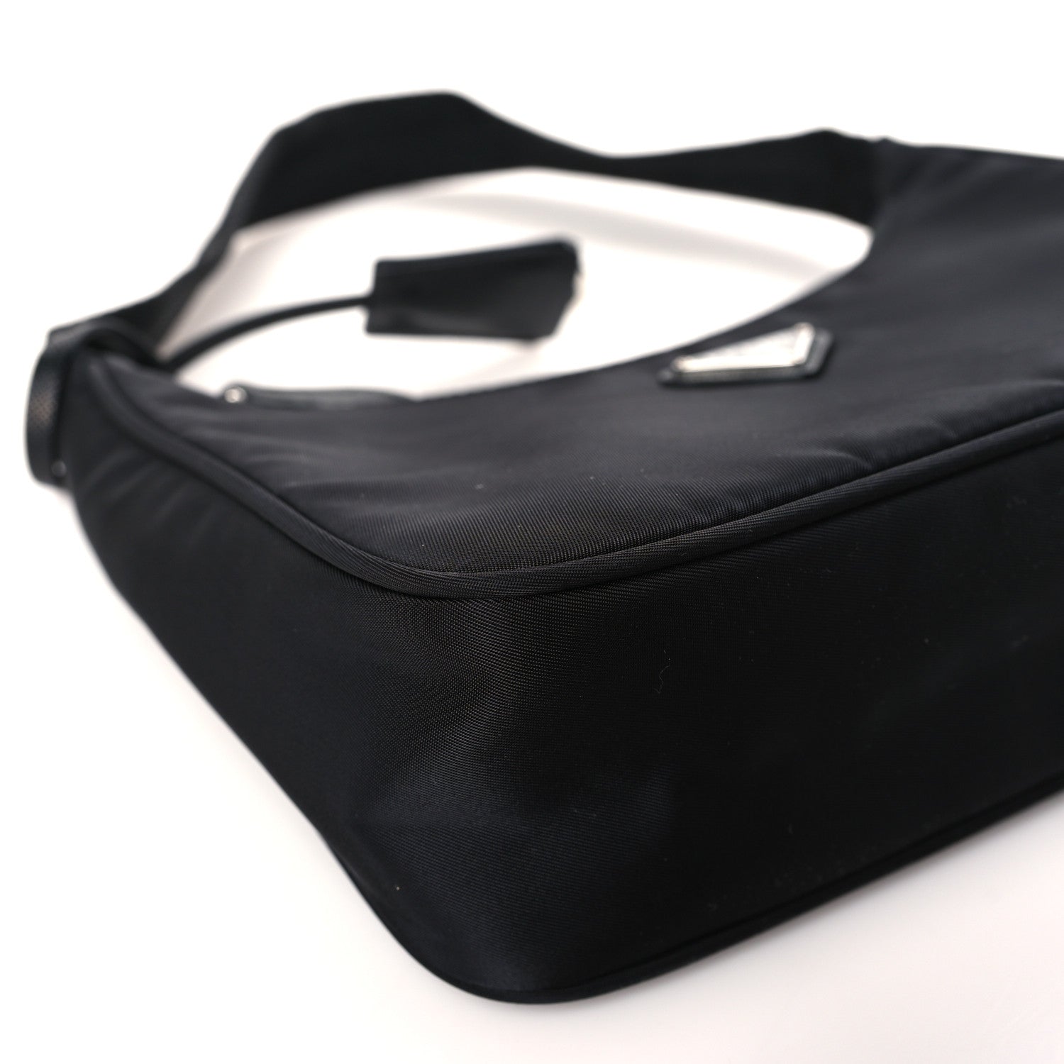 Prada Tessuto Nylon Mini Re-Edition 2000 Bag Black 8 of 9