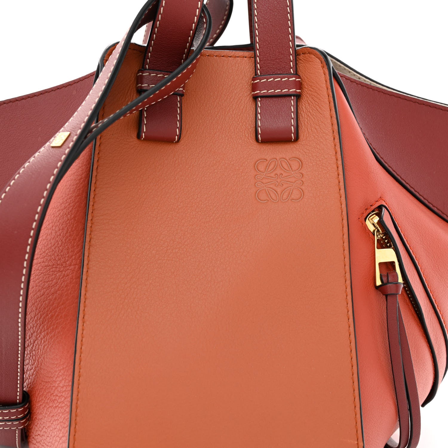 Loewe Calfskin Small Hammock Shoulder Bag Ginger Red 7 of 9