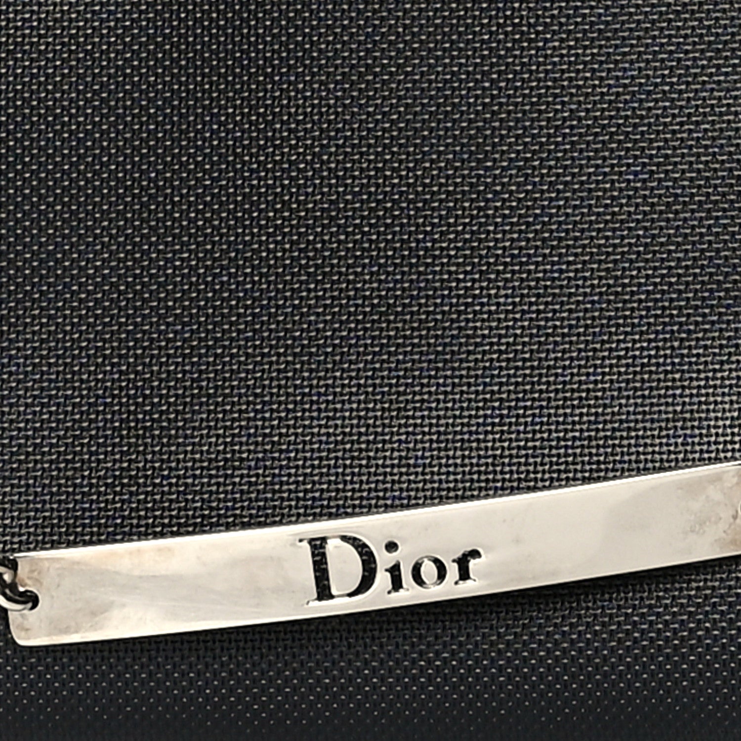 Christian Dior Silk Jersey Crystal Hardcore Shoulder Bag Black 6 of 8