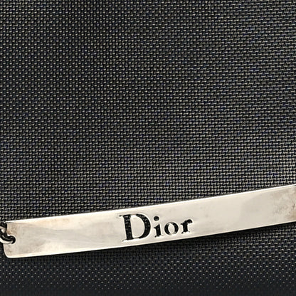 Christian Dior Silk Jersey Crystal Hardcore Shoulder Bag Black 6 of 8