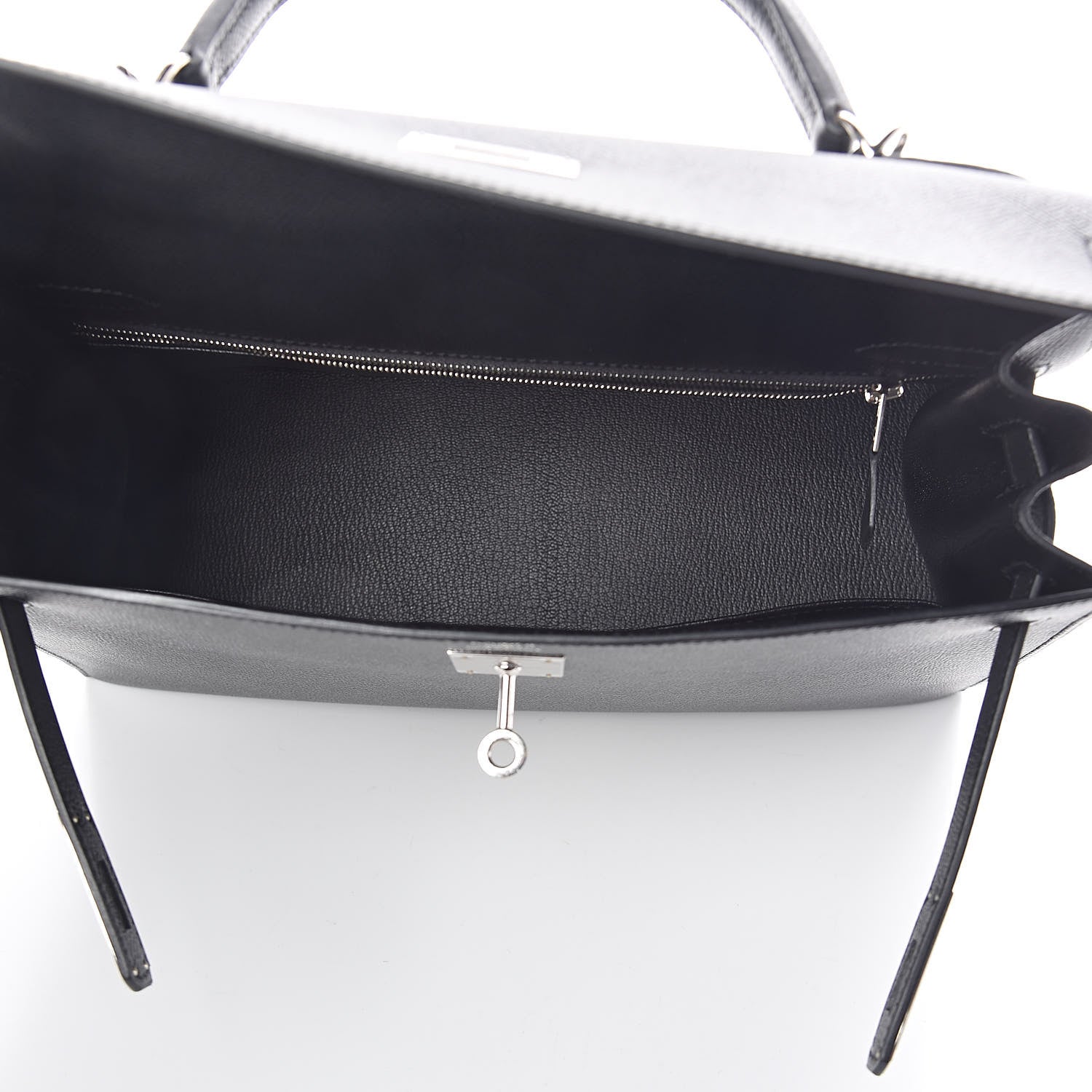 Hermes Epsom Kelly Sellier 32 Black 7 of 36