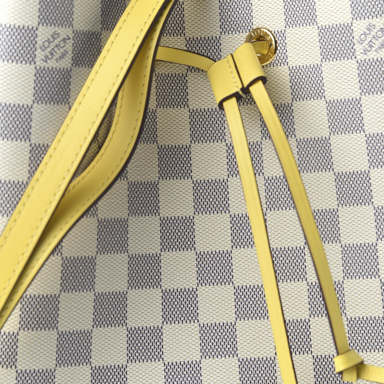 Louis Vuitton Damier Azur Neonoe MM Pineapple 9 of 9