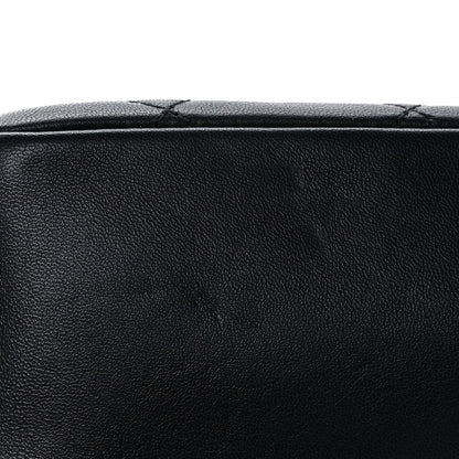 Chanel Lambskin Quilted Resin Bi-Color Chain Flap Bag Black 9 of 14