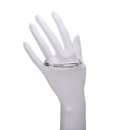 David Yurman Sterling Silver Single Loop Labyrinth Bracelet 2 of 5